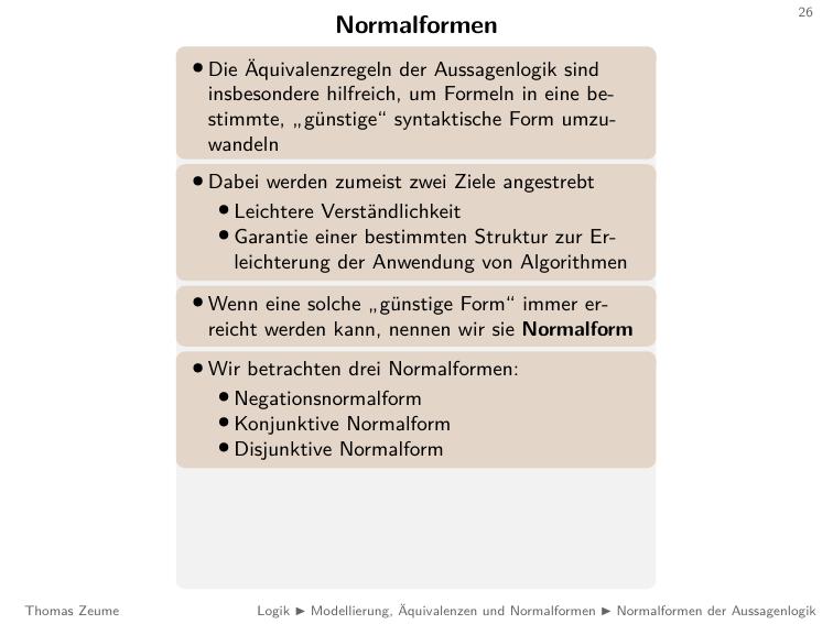 Normalform