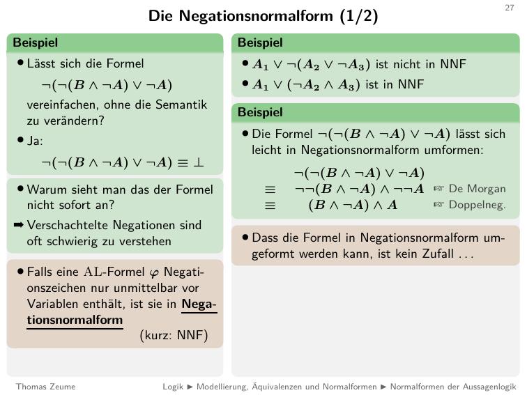 Negationsform